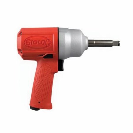 SIOUX TOOLS Impact Wrench, Long Anvil, ToolKit Bare Tool, Square Drive, 12 Drive, 1200 BPM, 780 ftlb, 9400 IW500MP-4R3